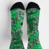 Leiterplattenplatine Socken (Oben)