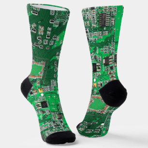 Leiterplattenplatine Socken