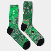 Leiterplattenplatine Socken (Rechts)