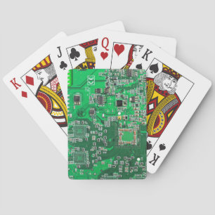 Leiterplattenplatine Spielkarten