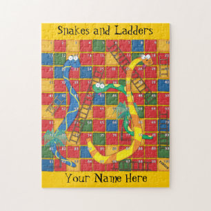 Leiterspiel Puzzle