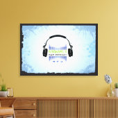 LEITFADEN Bat Bar Mitzvah Sign-In Board Leinwanddruck (Insitu (Wohnzimmer))