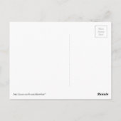 Leitfaden für die Absenkung Postkarte (Rückseite)