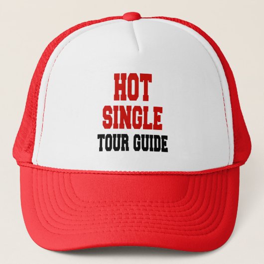 Leitfaden für die Hot-Single-Tour Truckerkappe (Vorderseite)