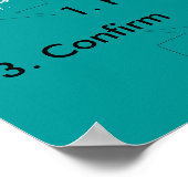 Leitfaden für die Lesekompetenz Poster (Ecke)