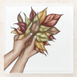 LEITFADEN FÜR HÄNDE MIT HOLZSPEICHERN GLASUNTERSETZER