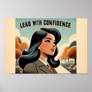 Leitfaden mit Selbstvertrauen: Inspiration Poster