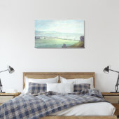 Leith, mit Kirkaldy an der Küste von Fifeshire Leinwanddruck (Insitu (Schlafzimmer))