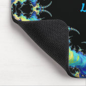 ~ LEITH ~ Strange 3D Muster ~ Personalisiert ~ Mousepad (Ecke)