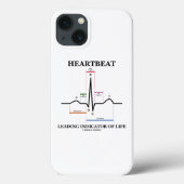 Leitindikator für das Leben EKG/EKG-Spaß Case-Mate iPhone Hülle (Rückseite)