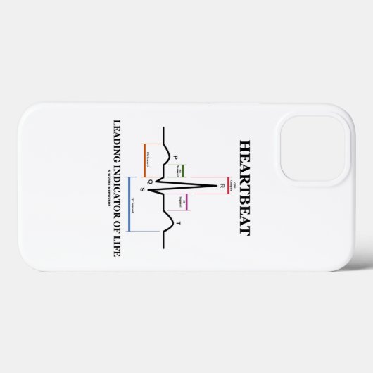 Leitindikator für das Leben EKG/EKG-Spaß Case-Mate iPhone Hülle (Rückseite (Horizontal))