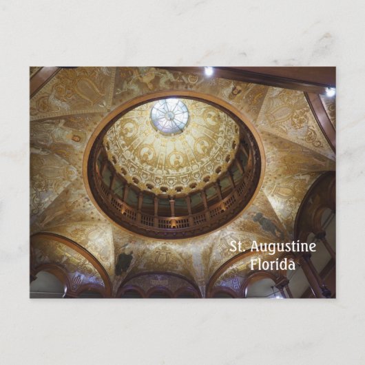 Leitler-Uni in St. Augustine Florida Postkarte (Vorderseite)