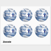 Leitleuchte Runder Aufkleber (Blatt)