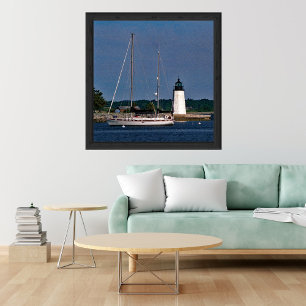 Leitlicht von Newport Poster