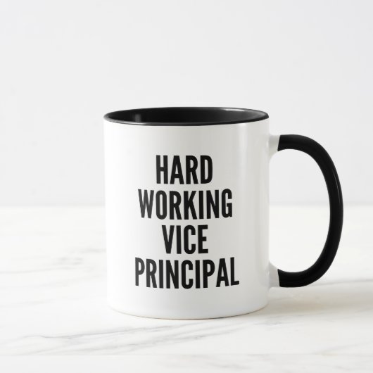 Leitlinie für harte Arbeit Tasse (Rechts)