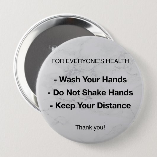 Leitlinien Button (Vorne & Hinten)