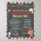 Leitmotiv LehrerInnen LehrerInnen Lehrplan Poster (Vorne)