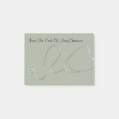 Leitmotiv Post-it Klebezettel (Vorderseite)