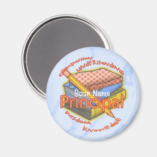 Leitmotto Magnet (Vorderseite/Rückseite)