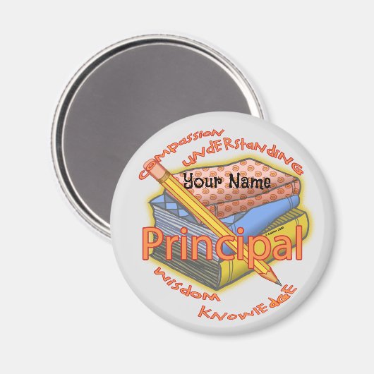 Leitmotto Magnet (Vorderseite/Rückseite)