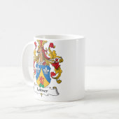 Leitner Familienwappen Kaffeetasse (Vorderseite Links)