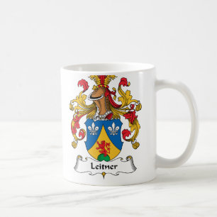 Leitner Familienwappen Kaffeetasse