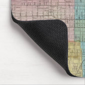 Leitplan von Chicago Mousepad (Ecke)