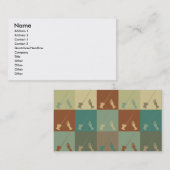 LeitPop-Kunst Visitenkarte (Vorne/Hinten)