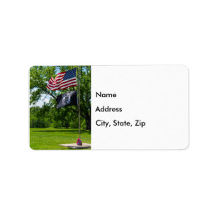 Leitprinzipien Amerika und POP Adressaufkleber