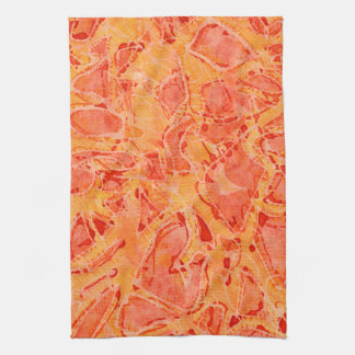 Leitstein Orange Geschirrtuch