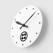 Leitsteine Runde Wanduhr (Winkel)