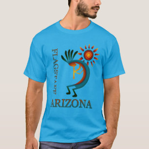 Leitteam Arizona Kokopelli mit Sun Aquamarin T-Shirt