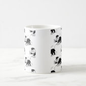 Leittor Cats Unite! Oshiya Cat Wird Feline Fun Kaffeetasse (Mittel)