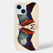 LEITUNG EINES EUROPÄISCHEN ROLLER-MONOGRAMS Case-Mate iPhone HÜLLE (Rückseite)