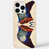 LEITUNG EINES EUROPÄISCHEN ROLLER-MONOGRAMS Case-Mate iPhone HÜLLE (Rückseite)