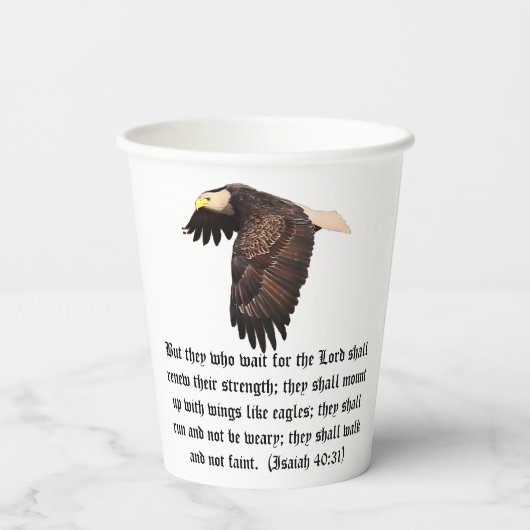 LEITUNGEN ALS EGELN PAPPBECHER (Rückseite)