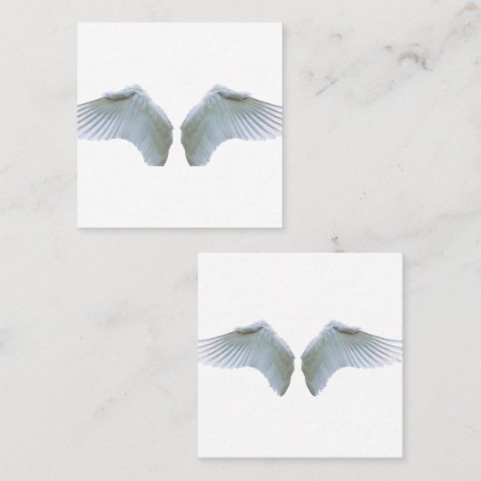 LEITUNGEN QUADRATISCHE VISITENKARTE (Vorne/Hinten)