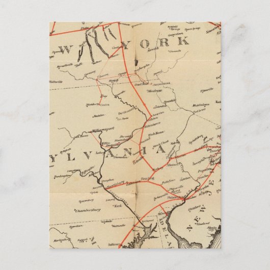 Leitungen und Metallverbindungen Postkarte (Vorderseite)