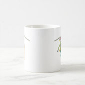 Leitungsmann Stickman Kaffeetasse (Mittel)