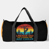 Leitungsmonteur-Vater wie normal, nur cooler Duffle Bag (Vorderseite)