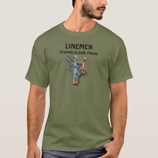 Leitungsmonteure T-Shirt (Vorderseite)