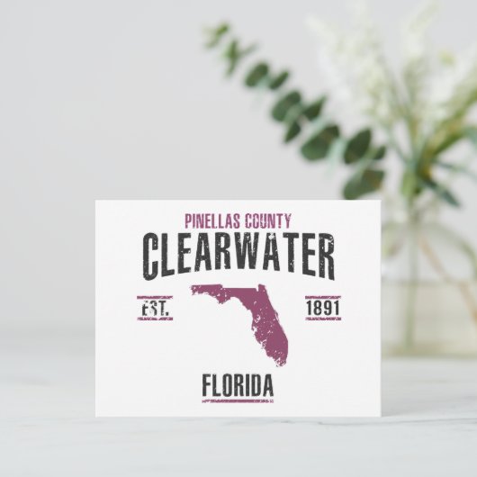 Leitungswasser Postkarte (Stehend Vorderseite)