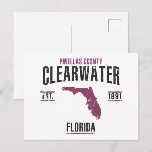 Leitungswasser Postkarte (Vorne/Hinten)