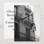 L'Eixample Einladung (Barcelona, Spanien) (Vorne/Hinten)