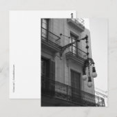L'Eixample Postcard (Barcelona, Spanien) Postkarte (Vorne/Hinten)