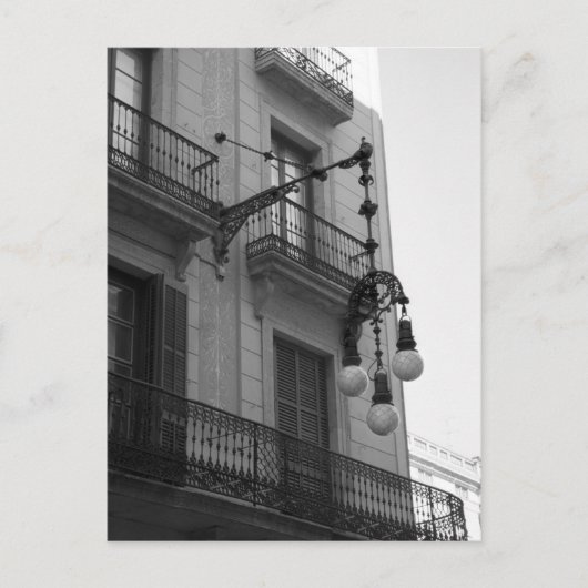 L'Eixample Postcard (Barcelona, Spanien) Postkarte (Vorderseite)