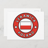 Lekawica Polen Postkarte (Vorne/Hinten)