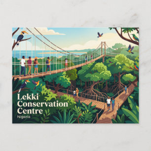 Lekki Conservation Centre Nigeria Postkarte