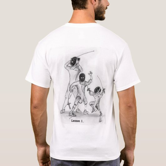 Lektion 1 T-Shirt (Rückseite)