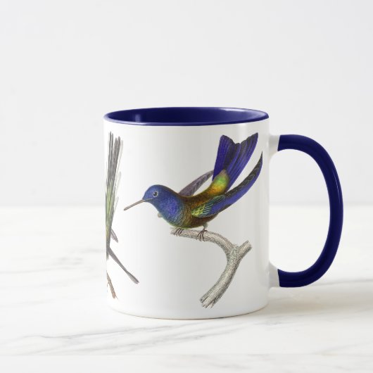 Lektion drei unterschiedliche Kolibri-Rene Tasse (Rechts)